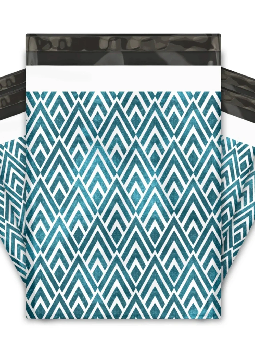 20 10x13 Geometric  Designer Poly Mailers